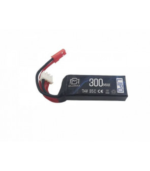 Lipo 7.4V 300Mah Bec / JST  35C Mono HPA