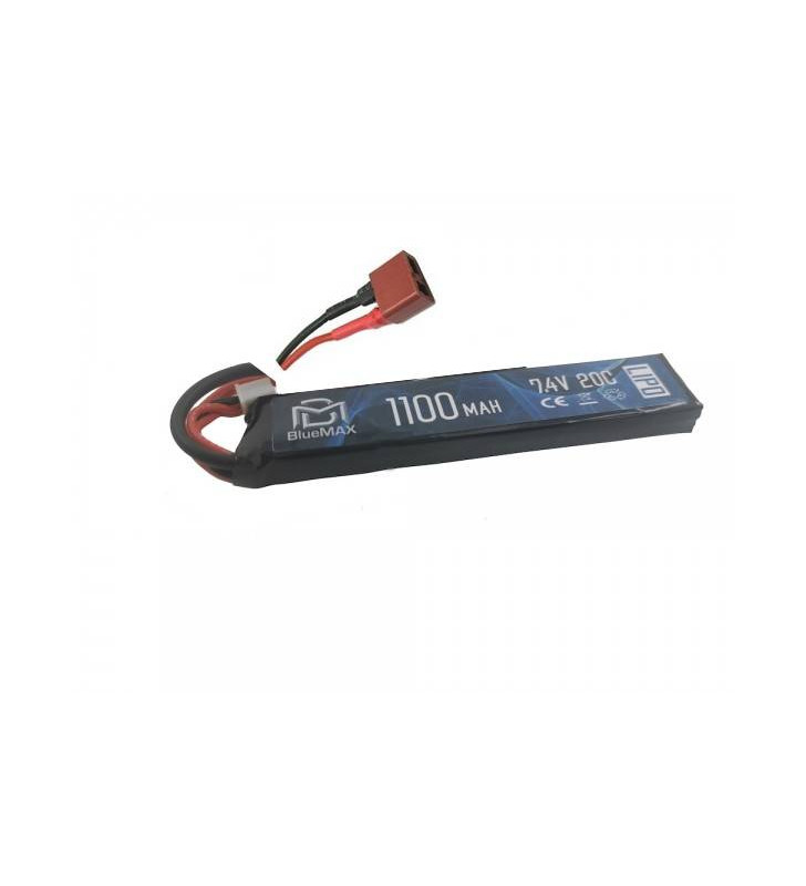 Lipo 7.4V 1100Mah Dean 20C Stick