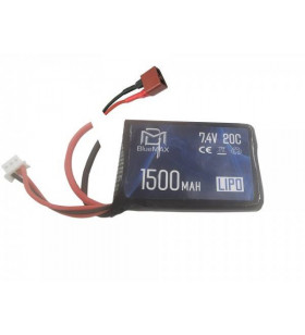 Lipo 7.4V 1500Mah Dean 20C Mono