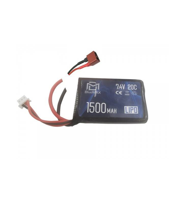 Lipo 7.4V 1500Mah Dean 20C Mono