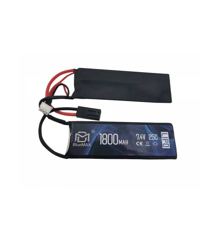 Lipo 7.4V 1800Mah Mini Tamiya 25C Double