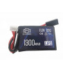 Lipo 11.1V 1300Mah Mini Tamiya 20C Mono (PEQ/AN-15)