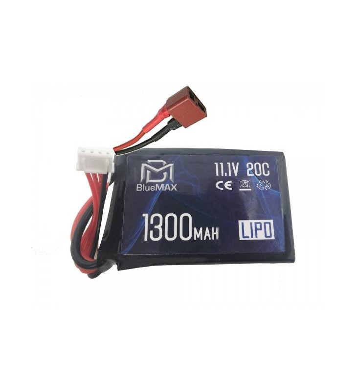 Lipo 11.1V 1300Mah Dean 20C Mono (PEQ/AN-15)