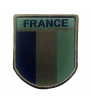 Patch Ecusson France basse visibilité brodé sur tissu