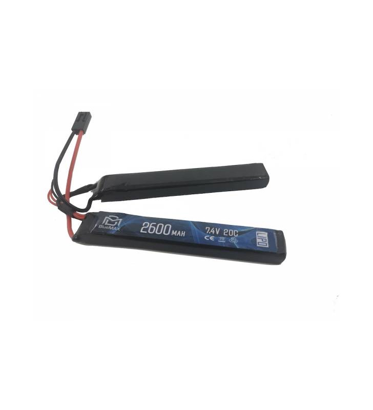 Lipo 7.4V 2600Mah Mini Tamiya 20C Double