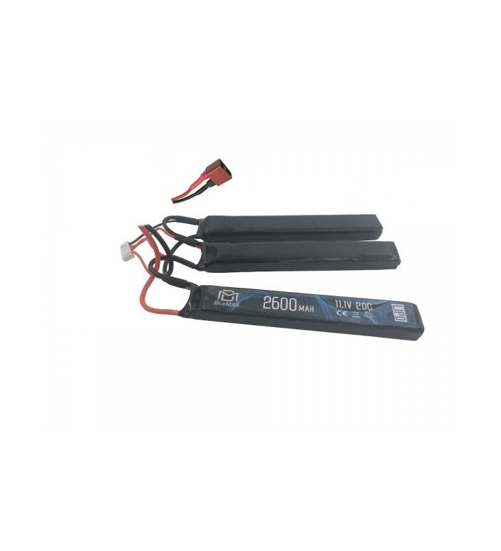 Lipo 11.1V 2600Mah Dean 20C Triple