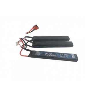 Lipo 11.1V 2600Mah Dean 20C Triple