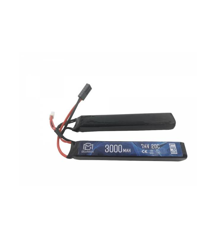 Lipo 7.4V 3000Mah Mini Tamiya 20C Double