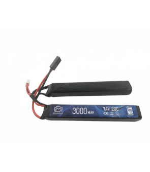 Lipo 7.4V 3000Mah Mini Tamiya 20C Double