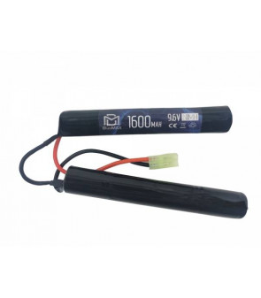 Batterie 9.6V 1600Mah NiMh Double