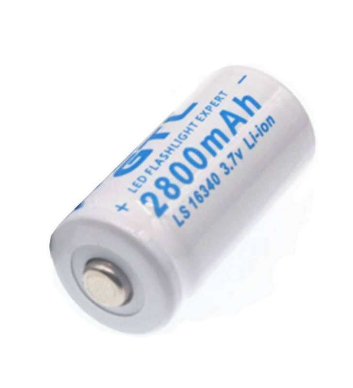 ACM Accu CR123A 16340 3.7V 2800Mah Rechargeable Li-ion