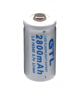 ACM Accu CR123A 16340 3.7V 2800Mah Rechargeable Li-ion