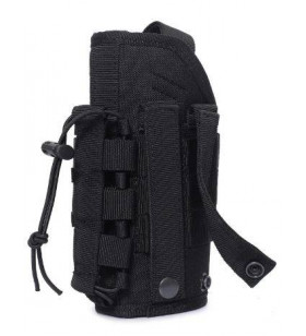 ACM Holster Ceinture / Molle Ajustable Universel + Poche Noir