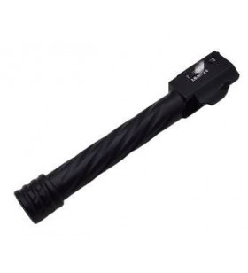 ACM Outer Barrel G17 Twisted Fileté 14mm- Bk