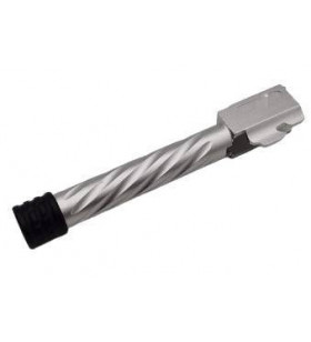 ACM Outer Barrel G17 Twisted Fileté 14mm- Silver