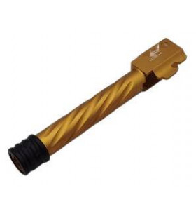 ACM Outer Barrel G17 Twisted Fileté 14mm- Gold