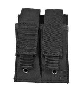 ACM Poche Double Chargeur PA Noir Molle/Ceinture