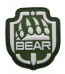 Patch PVC 3D Bear Blanc / OD