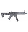 King Arms PDW SBR 9mm Shorty Noir 100BBs 1.2J