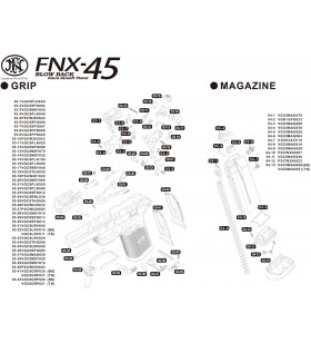 ACM 2 Vis M3x4mm Platine Sight/RMR FNX-45 Part: 01-05