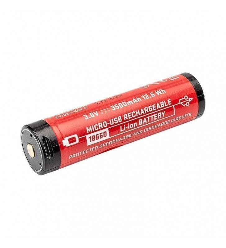 Surefire 18650B 3500mAh Batterie lithium Micro-USB