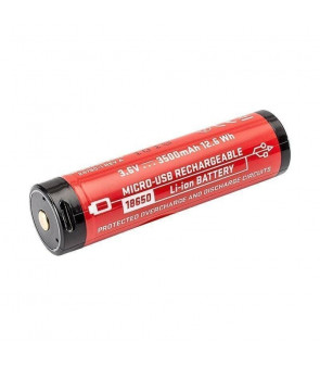 Surefire 18650B 3500mAh Batterie lithium Micro-USB