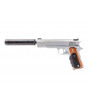 Vorsk 1911 Agency VX-9 Silver/Noir Gaz 25BBs 1J