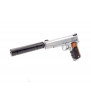 Vorsk 1911 Agency VX-9 Silver/Noir Gaz 25BBs 1J