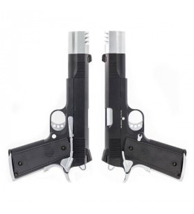 Vorsk Double Pack 1911 VP-X Noir / Silver Gaz 25BBs 1J