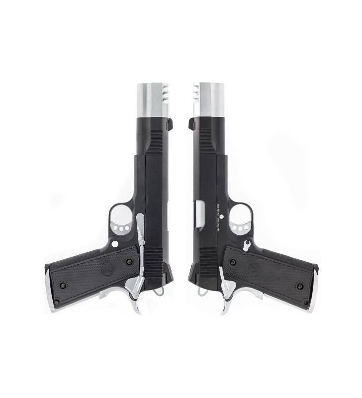 Vorsk Double Pack 1911 VP-X Noir / Silver Gaz 25BBs 1J