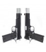 Vorsk Double Pack 1911 VP-X Noir / Silver Gaz 25BBs 1J