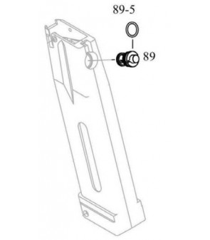 KJW Valve Percussion CZ75 SP-01 CO2 Part:89+89-5 18409