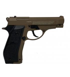 Swiss Arms P84 Tan Métal Co2 4.5mm 20BBs 2J