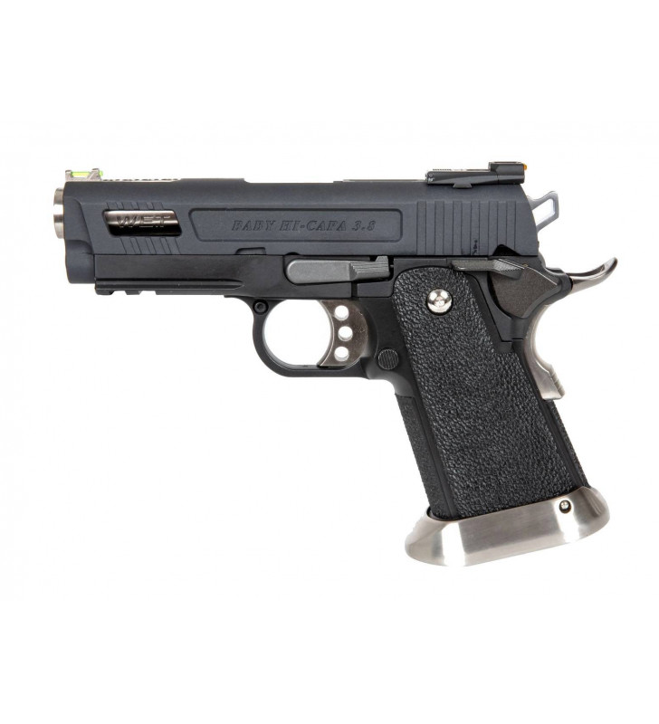 WE Hi-Capa 3.8 Force Noir Velociraptor Gaz 25Bbs 0.8J