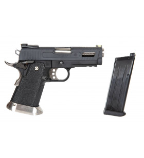 WE Hi-Capa 3.8 Force Noir Velociraptor Gaz 25Bbs 0.8J