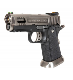 WE Hi-Capa 3.8 Force Silver Velociraptor Gaz 25Bbs 0.8J