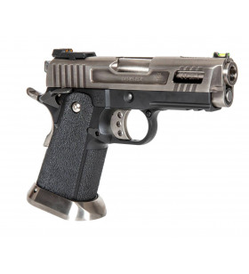 WE Hi-Capa 3.8 Force Silver Velociraptor Gaz 25Bbs 0.8J