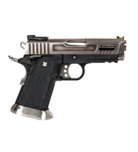 WE Hi-Capa 3.8 Force Silver Velociraptor Gaz 25Bbs 0.8J