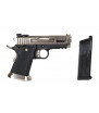 WE Hi-Capa 3.8 Force Silver Velociraptor Gaz 25Bbs 0.8J