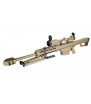 Snow Wolf M82A1 + Lunette 3-9x50mm Tan AEG Métal 500BBs 1.6J