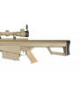 Snow Wolf M82A1 + Lunette 3-9x50mm Tan AEG Métal 500BBs 1.6J