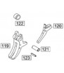 WE Trigger SMG-8 GBBR Part-119à123