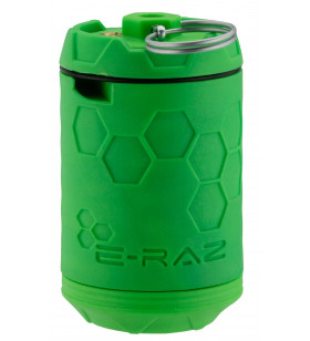 E-RAZ Grenade Rotative Gaz 100BBs Vert Anis