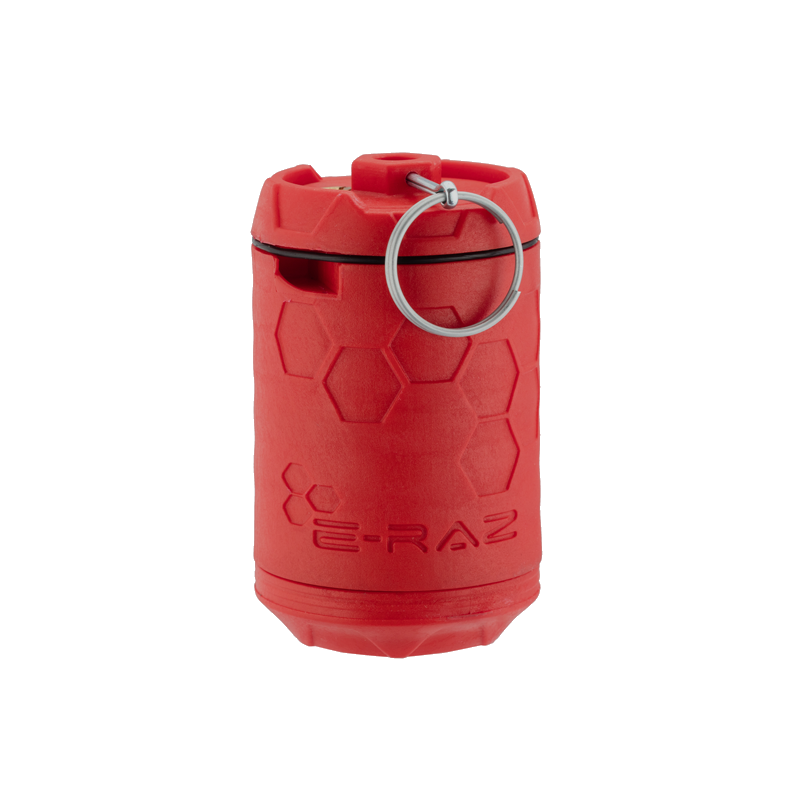 E-RAZ Grenade Rotative Gaz 100BBs Rouge