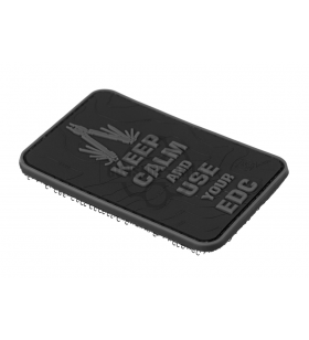 JTG Keep Calm EDC Rubber Patch