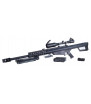 Snow Wolf M82A CQB + Lunette 3-9x50mm Noir AEG Métal 190BBs 1.4J