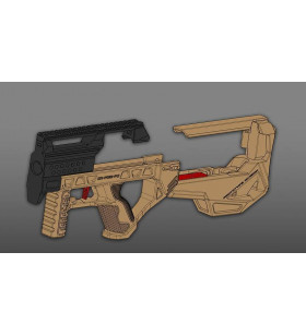 SRU Kit Bullpup Prototype GHK G5 GBB Rifle Tan