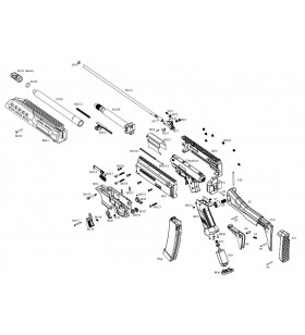 ASG CZ Scorpion Evo3 A1 Carabine 75BBs 1J