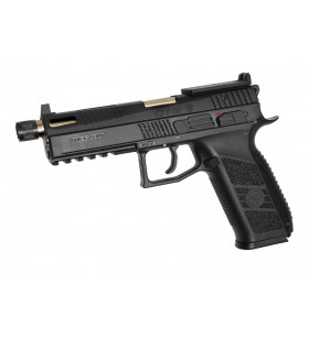 ASG CZ P-09 Noir Optic Ready Co2 Canon Fileté Métal 25BBs 1J