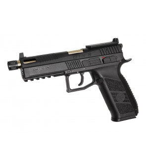 ASG CZ P-09 Noir Optic Ready Co2 Canon Fileté Métal 25BBs 1J